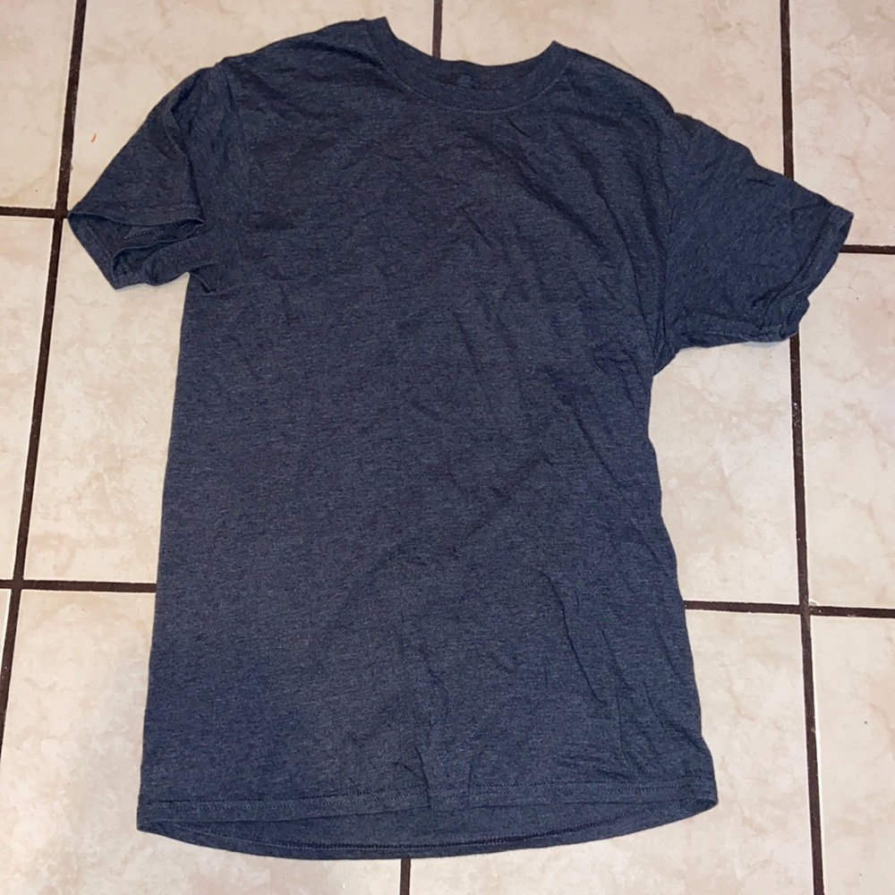 plain grey shirt